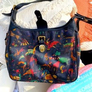 Vintage Piero Guidi Magic Circus Purse